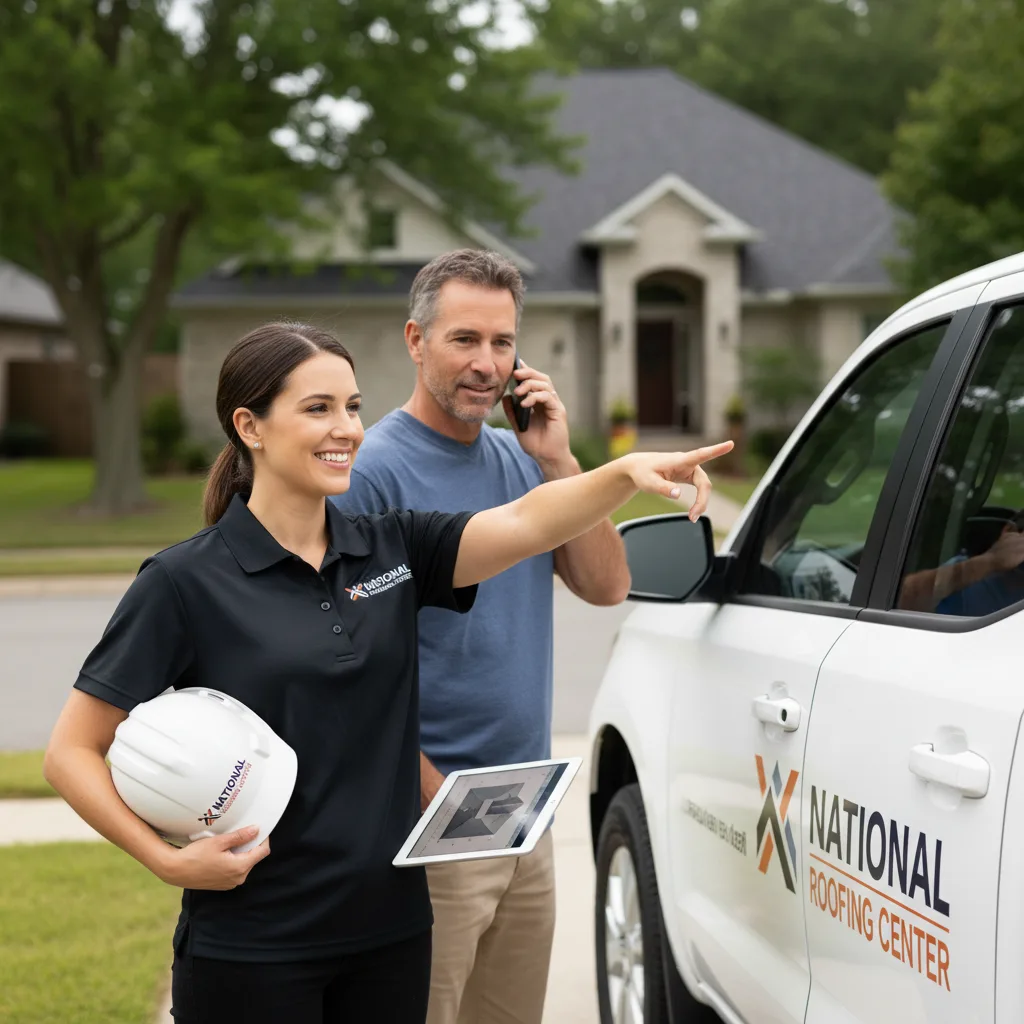 National Roofing Center customer support in Charlotte Hall